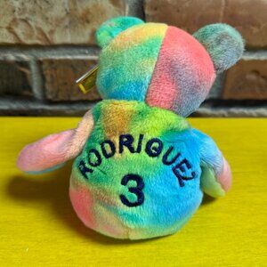 Salvino's Alex Rodriguez 1998 Bamm Beanos Beanie Babies MLB Baseball MWT